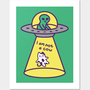 Cat Abduction By Alien Posters and Art